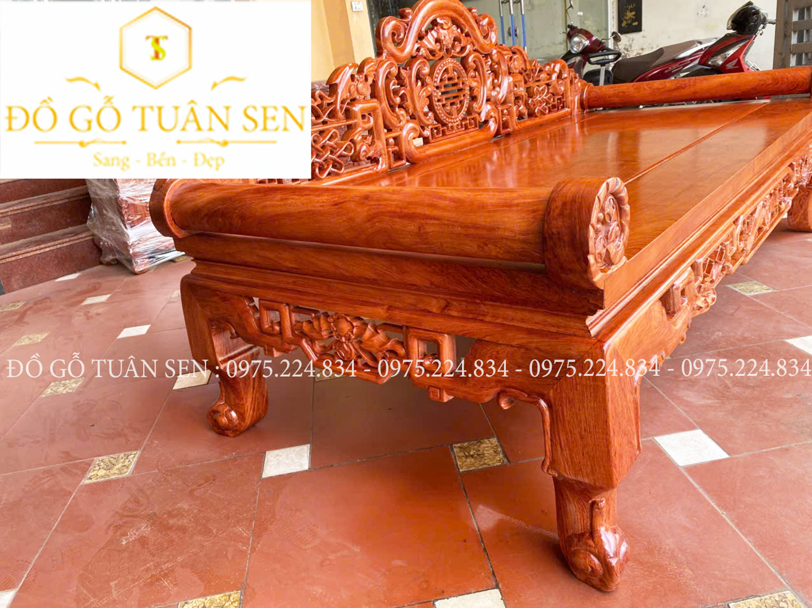 Đặc điểm của giường phương lười gỗ hương